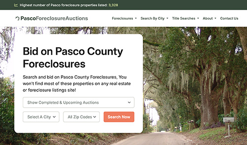 Pasco Foreclosure Auctions